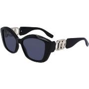 Lunettes de soleil Karl Lagerfeld KL6102S Lunettes de soleil, Noir, 56...