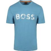 T-shirt BOSS T-shirt Bossocean Bleu