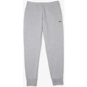 Jogging Lacoste Pantalon de jogging gris coton bio