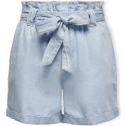 Short Only Noos Bea Smilla Shorts - Light Blue Denim