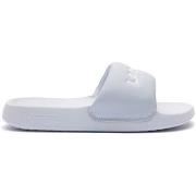 Baskets Lacoste CLAQUETTES BLEU CLAIR SERVE SLIDE 1. FEMME EN TISSU