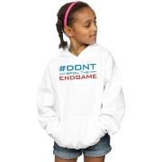 Sweat-shirt enfant Marvel Avengers Endgame Don't Spoil The Endgame