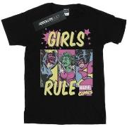 T-shirt enfant Marvel Girls Rule