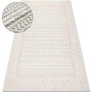 Tapis Rugsx Tapis JERSEY 19261 beige - Cadre, structurelles, 60x100 cm