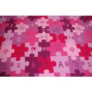 Tapis Rugsx Tapis enfant PUZZLES violet 100x150 cm