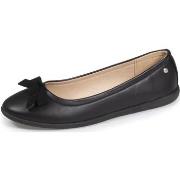 Ballerines Isotoner Ballerines Femme nœud Noir