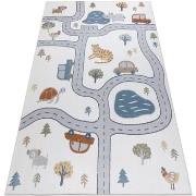 Tapis Rugsx Tapis BONO 8283 Rue, animaux crème / 140x190 cm