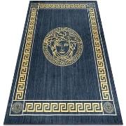 Tapis Rugsx Tapis lavable ANDRE 1972 marbre méduse grec 80x150 cm