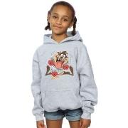 Sweat-shirt enfant Dessins Animés Taz Valentine's Day Madly In Love