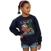 Sweat-shirt enfant The Flintstones Christmas Fair Isle