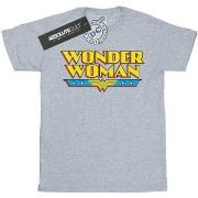 T-shirt enfant Dc Comics Wonder Woman Text Logo