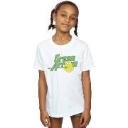 T-shirt enfant Dc Comics Green Arrow Crackle Logo