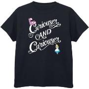 T-shirt enfant Dessins Animés Curiouser And Curiouser