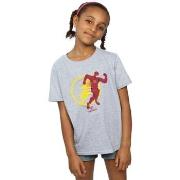 T-shirt enfant Dc Comics The Flash Running Emblem