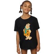 T-shirt enfant The Flintstones Fred Flintstone Kick