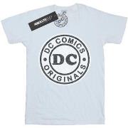 T-shirt Dc Comics DC Originals Crackle Logo