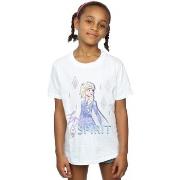 T-shirt enfant Disney Frozen 2 Elsa Free Spirit