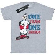 T-shirt enfant Disney Goofy One Team One Dream