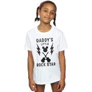 T-shirt enfant Disney Mickey Mouse Daddy's Rock Star