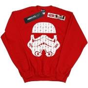 Sweat-shirt enfant Disney Christmas Stormtrooper Helmet