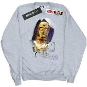 Sweat-shirt enfant Disney The Last Jedi C-3PO Brushed