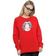 Sweat-shirt Disney The Last Jedi Porg Christmas Lights