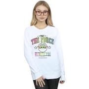 Sweat-shirt Disney The Mandalorian The Force Collegiate