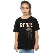 T-shirt enfant Disney The Rise Of Skywalker Rebel Rose