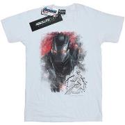 T-shirt enfant Marvel Avengers Endgame War Machine Brushed