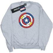 Sweat-shirt enfant Marvel Captain America Stained Glass Shield