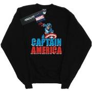 Sweat-shirt enfant Marvel Captain America Pixelated