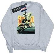 Sweat-shirt Marvel Black Cat Car