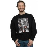 Sweat-shirt Marvel Falcon And Captain America Split