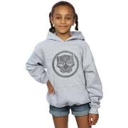 Sweat-shirt enfant Marvel Black Panther Distressed Icon