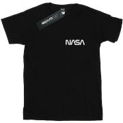 T-shirt Nasa Modern Logo Chest