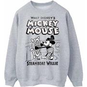 Sweat-shirt Disney Mickey Mouse Steamboat Willie