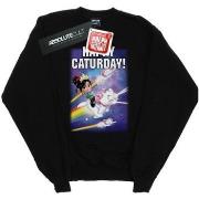 Sweat-shirt Disney Wreck It Ralph Happy Caturday