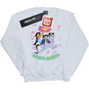 Sweat-shirt Disney Wreck It Ralph Jasmine And Vanellope