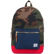 Sac a dos Herschel Settlement Woodland Camo Navy Red