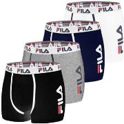 Boxers Fila Lot de 4 Boxers Homme 5040 coton couleur assorties