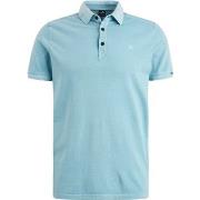 T-shirt Vanguard Mercerized Jersey Polo Bleu Clair