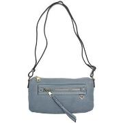 Sac Bandouliere Francinel Sac en cuir porté travers ref 39315 bleu