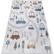 Tapis Rugsx Tapis BONO 8436 Voitures, rue crème / 240x330 cm