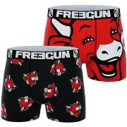 Boxers Freegun Lot de 2 boxers homme La vache qui rit Aop