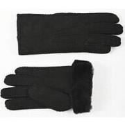 Gants Levis Gants chauds agneau velours noir-043957