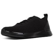 Baskets basses FitFlop FLEEXKNIT SNEAKERS - ALL BLACK CO