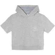 Sweat-shirt enfant Le Temps des Cerises Yumagi ash grey sweat mc