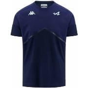 T-shirt Kappa T-Shirt Aybi BWT Alpine F1 Team 2023 Bleu