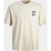 T-shirt Jack &amp; Jones 12249223 DIRK-MOONBEAM