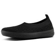 Ballerines FitFlop ÜBERKNIT TM SLIP-ON BALLERINA ALL BLACK CO